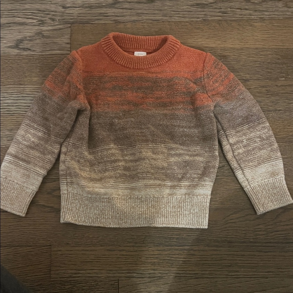 GAP Kids Gradient Sweater - Orange and Brown